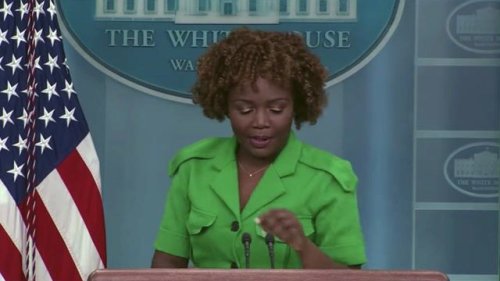 Simon Ateba of Today News Africa interrupts the White House press briefing again and is shouted down by other reporters.