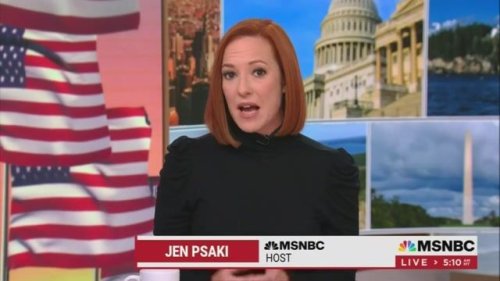 Former Biden WH Press Secretary Jen Psaki says she received multiple threats when she worked in the administration.