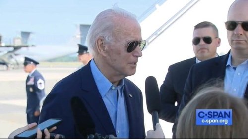 Biden says he's "concerned" about China's response to Taiwan and says that Pelosi's trip to Taiwan was "her decision."