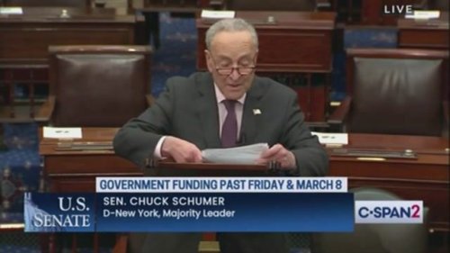 Schumer on “utterly revolting” IVF ruling: “Republicans own what happened in Alabama.”