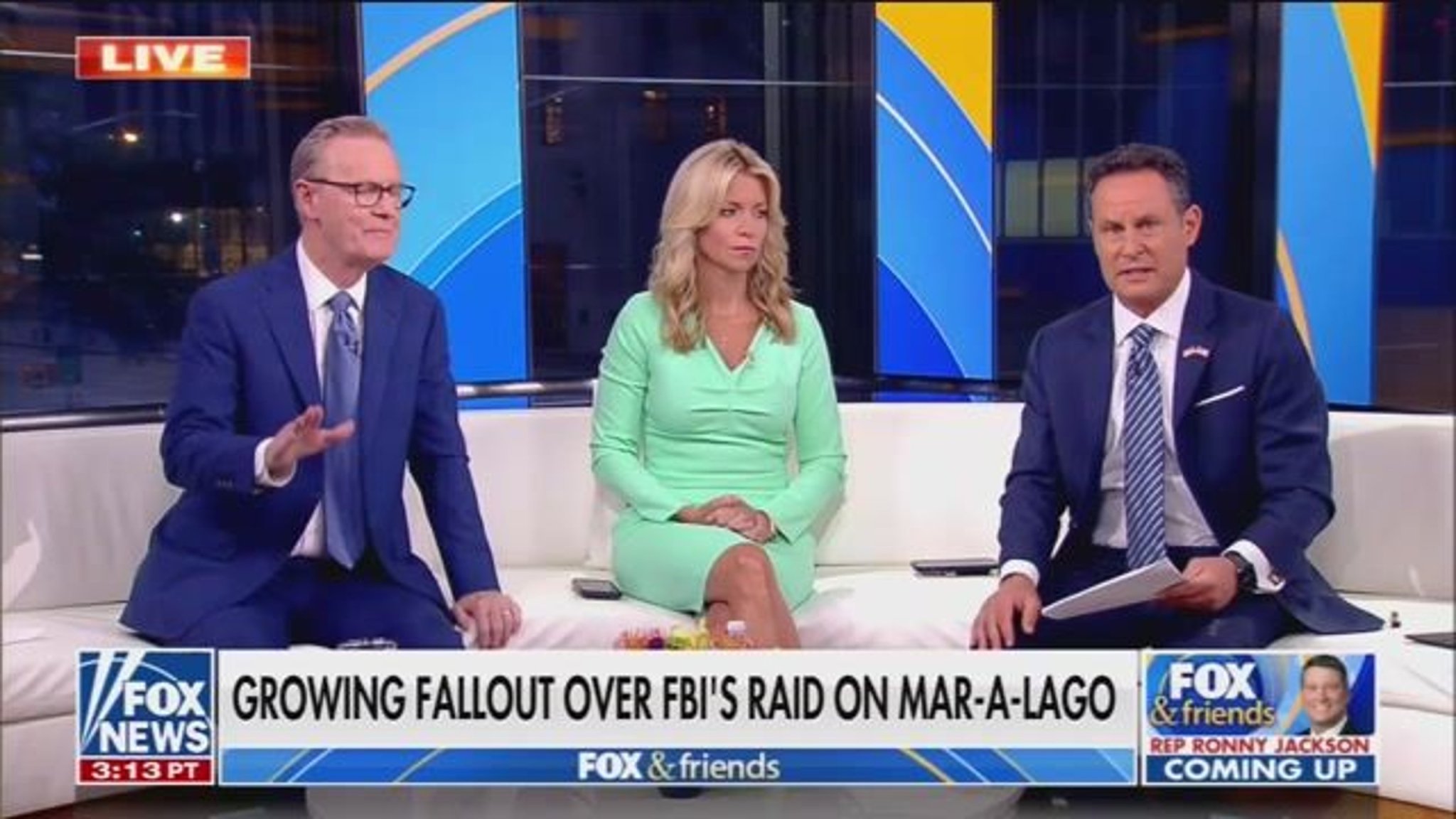 Fox News’ Steve Doocy is back at it again calling out Republicans for their attacks on law enforcement.