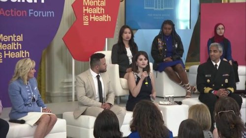 Selena Gomez challenges businesses and individuals to take action to “destigmatize” mental health.