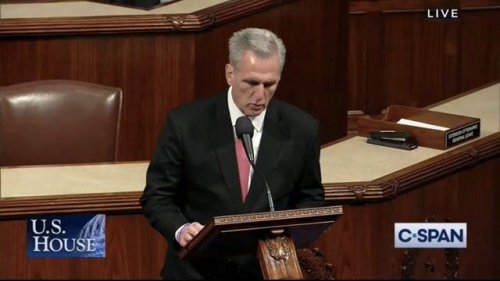 Speaker Kevin McCarthy kicks off Republicans reading the entire U.S. Constitution on the House floor.