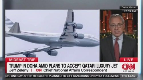 “It is a government-to-government transaction”: Qatari PM defends offering Trump a $400 million luxury jet.