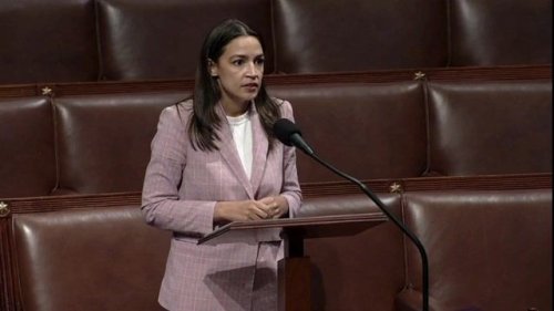 Rep. AOC (D-NY) calls out senators who voted to confirm Trump appointed SCOTUS justices after Roe v. Wade overturned.