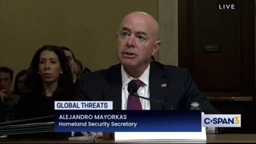 Rep. Clay Higgins (R-LA) gets into a heated exchange with DHS Secretary Alejandro Mayorkas.