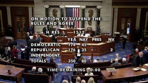 350-80: House passes $858B National Defense Authorization Act, including a repeal of military COVID-19 vaccine mandate.