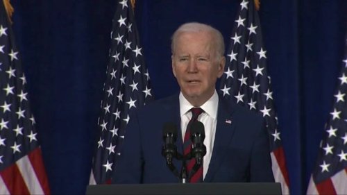 President Biden announces an executive order increasing the number of universal background checks.