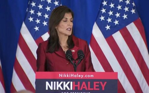 Nikki Haley frames her South Carolina primary finish as a warning sign for Trump: “40% is not some tiny group.”