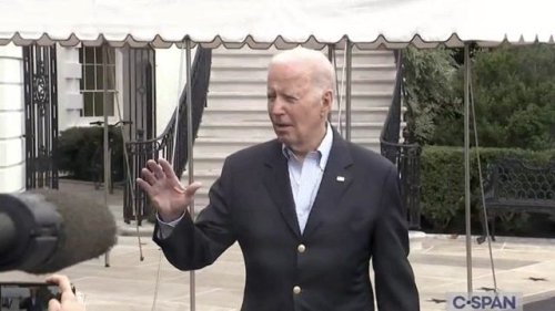 President Biden before departing the White House en route to Puerto Rico: “They haven’t been taken very good care of."