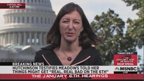1/6 committee member Rep. Elaine Luria (D-VA) commends former Mark Meadows aide Cassidy Hutchinson for her testimony.