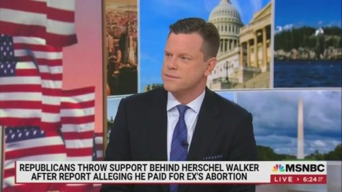 Scarborough on Herschel Walker: "It's almost like a perfect lab experiment to see how low the Republican Party can go."