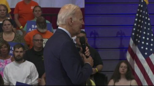 Biden calls out Sen. Lindsey Graham (R-SC) for predicting there would be riots in the streets if Trump is prosecuted.
