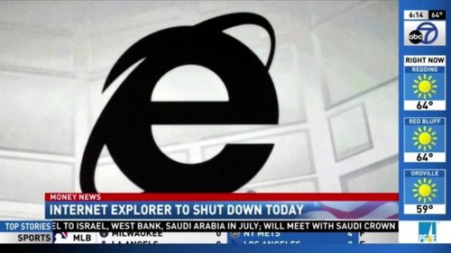Microsoft ends support for Internet Explorer today, the 1995-launched web browser that dominated dial-up internet.