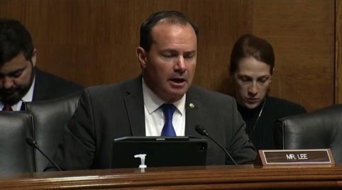 Sen. Mike Lee (R-UT) blames "fatherlessness" & "the breakdown of families," rather than gun control, for mass shootings.