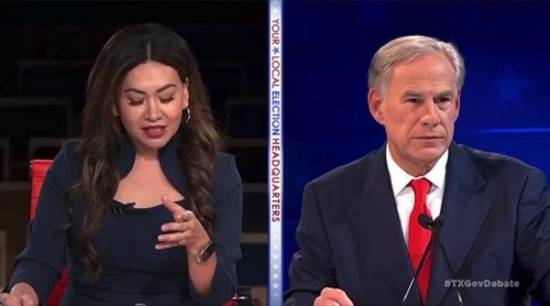 Gov. Abbott (R-TX) during the gubernatorial debate claims Plan B is an appropriate alternative to abortion access.