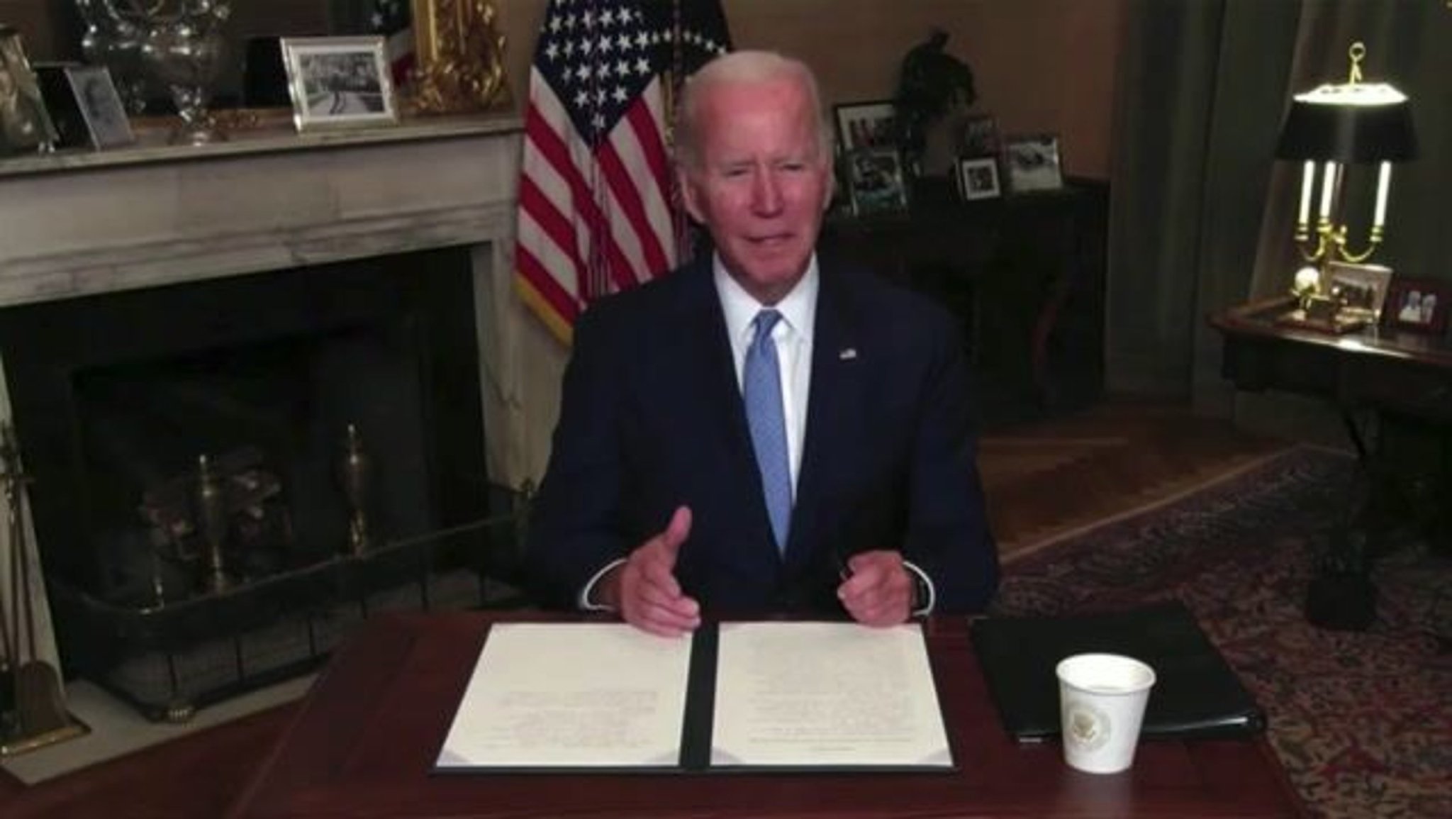 President Biden celebrates Kansas' defeat of a ballot initiative that would have repealed the state’s right to abortion.