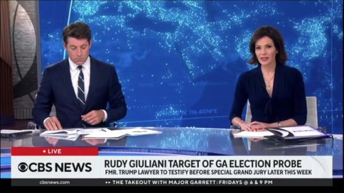 Former Trump attorney Rudy Giuliani has been notified by Georgia prosecutors that he is a target in their investigation.
