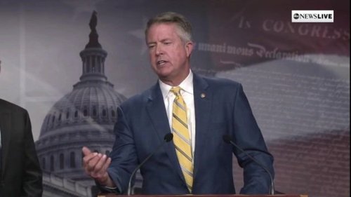 Sen Roger Marshall (R-KS): “Where people get the virus is putting the mask on and off, and they're …