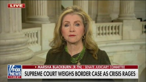 Sen. Blackburn (R-TN) claims local law enforcement officials in TN are asking for the power "to deport these people."