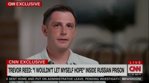 Former U.S. marine Trevor Reed on nearly 3 years in Russian prison: "I...viewed there having hope as being a weakness."