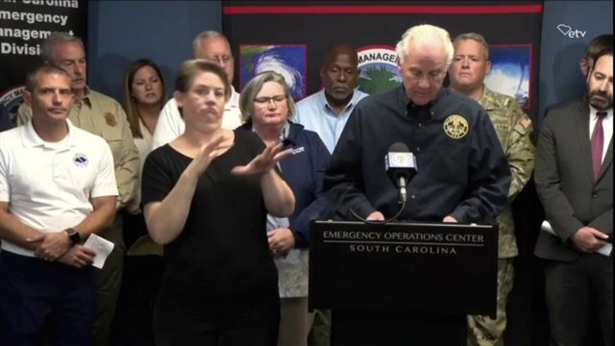 Gov. Henry McMaster (R-SC) warns residents of his state to stay vigilant as Hurricane Ian approaches.