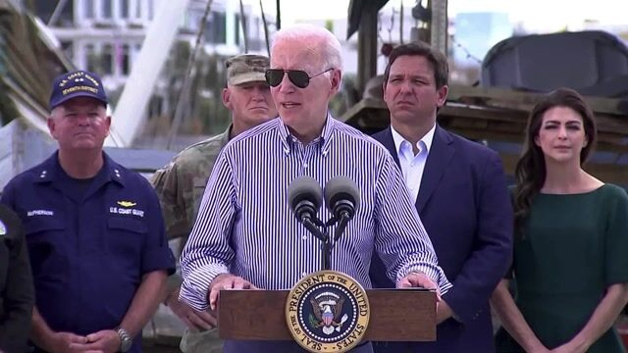 Biden: “The one thing [Hurricane Ian] has finally ended is the discussion about whether or not there’s climate change."