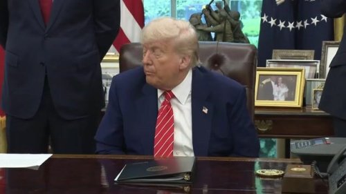 “Last time that happened, I ended buying a Tesla”: Trump, after UK official suggests he should get Rolls-Royce discount.
