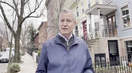 Former NYC Mayor Bill de Blasio announces he is not running for governor of New York.