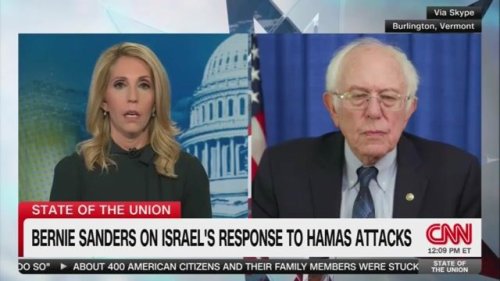 Sen. Bernie Sanders (I-VT): “I don’t know how you can have a ceasefire with an organization like Hamas.”
