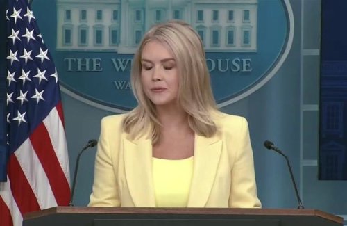“Speaking about Taylor Swift’s political views”: Peter Doocy asks press sec about Trump saying popstar “no longer hot.”