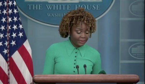 WH Press Sec. Karine Jean-Pierre defends debt limit deal's inclusion of a Manchin-championed gas pipeline.