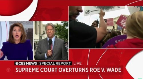 CBS News' Norah O'Donnell reports on overturning of Roe v. Wade: "This is a tale of two Americas ..."