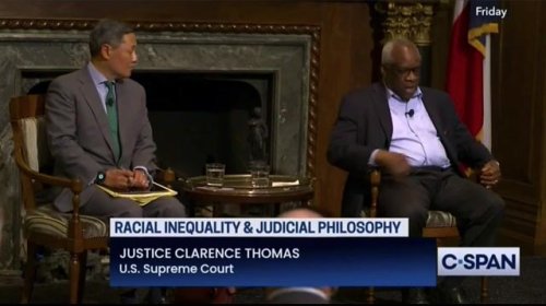 ICYMI: SCOTUS Justice Thomas tells media "I will absolutely leave the Court when I do my job as poorly as you do yours."
