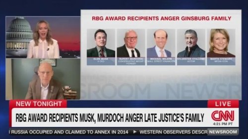 “She would be appalled”: Ruth Bader Ginsburg’s son reacts to Elon Musk and Rupert Murdoch receiving 2024 R.B.G. Award.