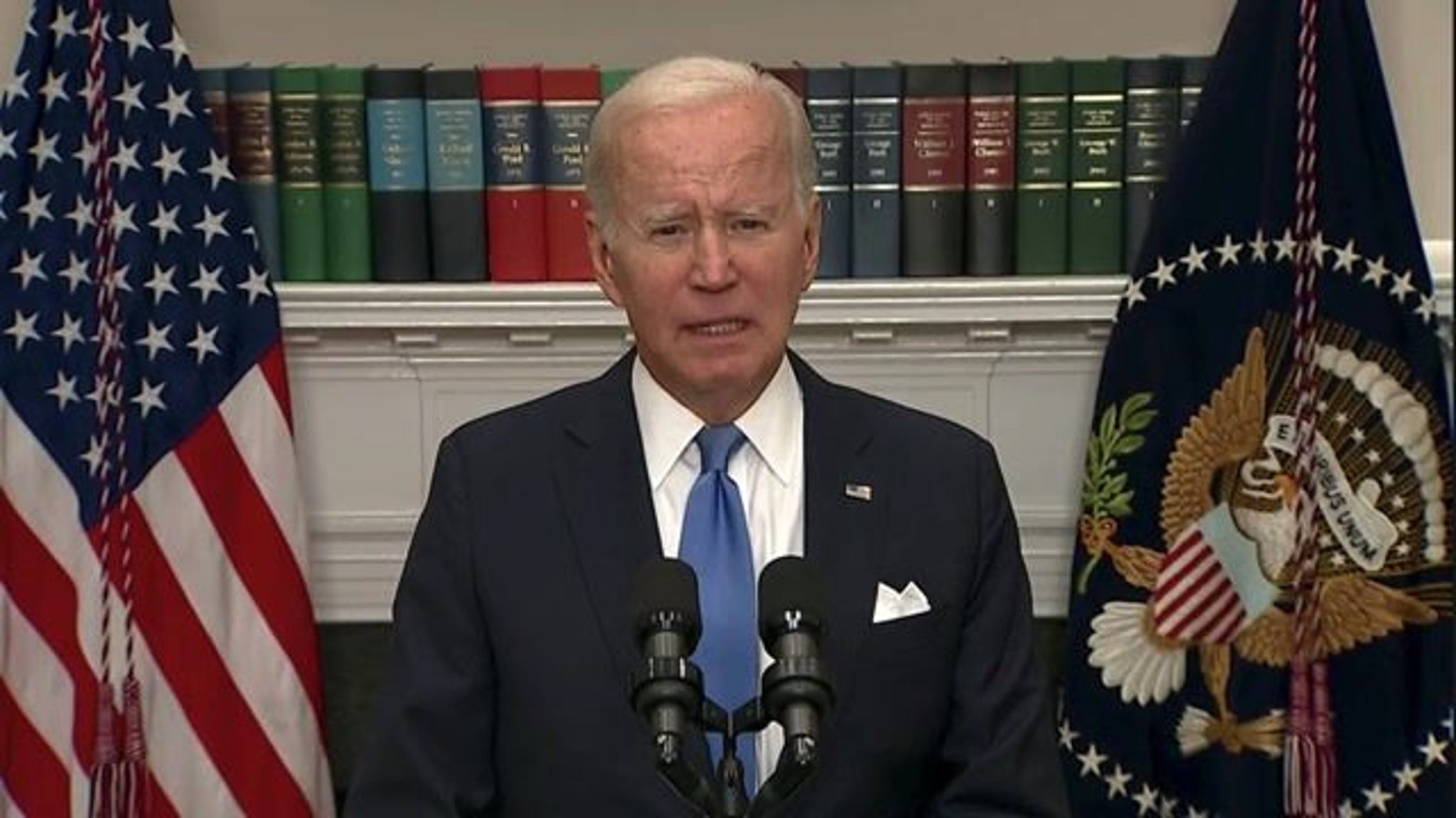 President Biden says he approved the request “right away” for an emergency declaration in South Carolina.