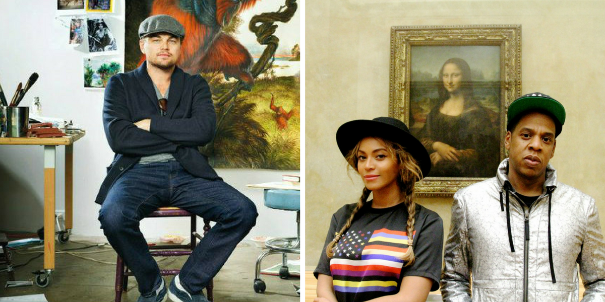 Leonardo DiCaprio's Huge Art Auction (And 14 Other Celebs With Personal Art Collections)