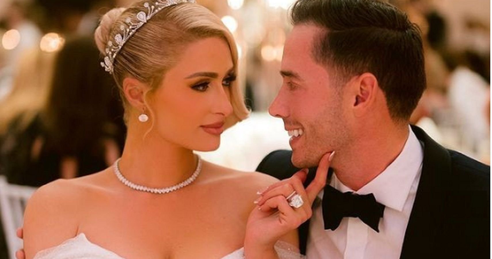 A Glance At The Extravagant Wedding Of Paris Hilton And Carter Reum