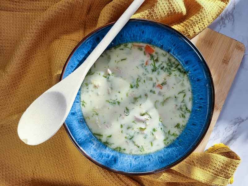 Romanian Chicken a la Grec Soup Recipe – Ciorba de Pui A la Grec - The Romanian Cookbook