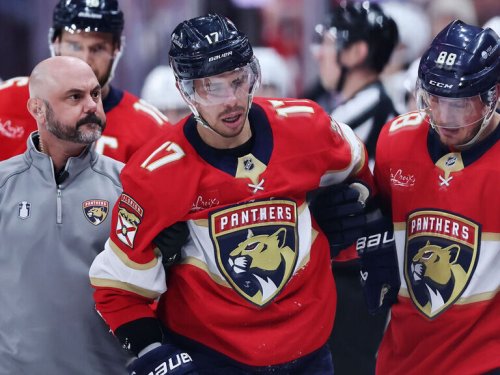 Panthers' Rodrigues out for Game 5 after Ekman-Larsson hit