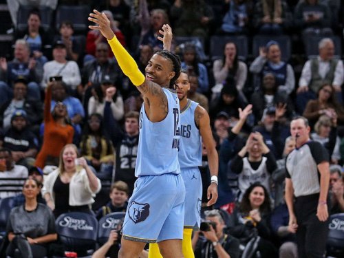 Morant sets Grizzlies' triple-double record in victory vs. Thunder