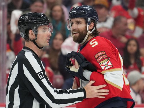 Ekblad earns hearing for hit on Hagel, Mikkola fined