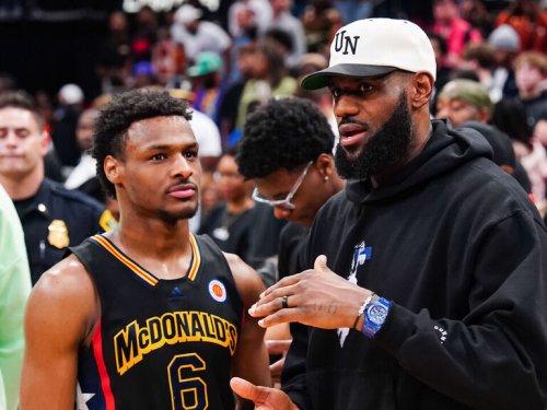 LeBron would skip Lakers game to watch Bronny's USC debut