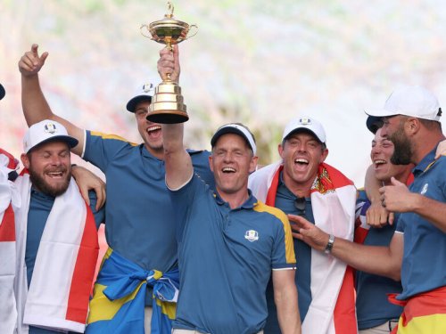 Europe staves off American charge to win Ryder Cup