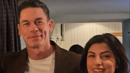 John Cena poses with telly chef in busy Scots pub ahead of huge show