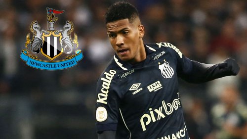 Newcastle fail in £17m transfer for Santos prodigy Angelo after scouting mission