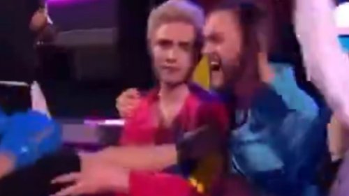 Eurovision singer sparks concern as he looks dazed and unwell after backlash