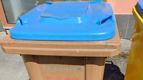 German discovers Scots brown bin in his home village - 1,000 miles away