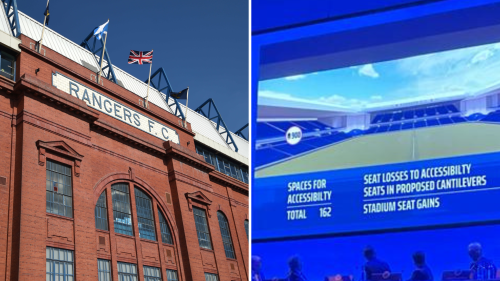 Rangers Reveal Multi Million Pound Ibrox Stadium Plans To Increase Capacity Flipboard 