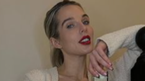 Helen Flanagan stuns in red lingerie for festive snap & fans say the same thing